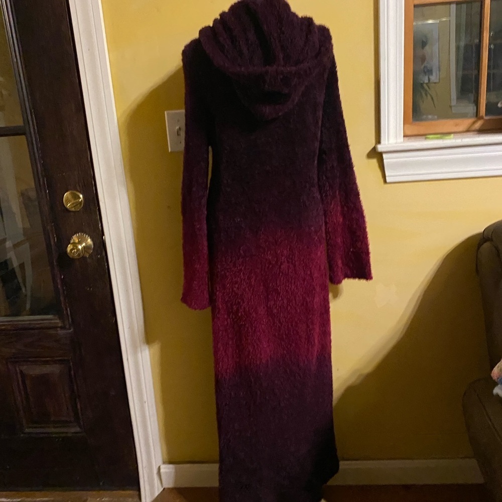 Hooded Gradient Cardigan - Picture 6 of 11